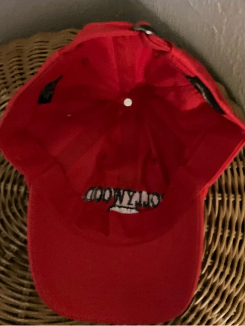 Dollywood Park Hat Red.Youth Size NWT